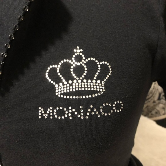 Monaco shirt with gem zipper - Picture 3 of 7